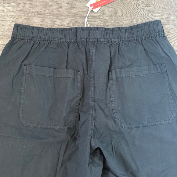 Marine Layer Kyra Poplin Barrel Pant - Size L - Black - NWT - Picture 10 of 12